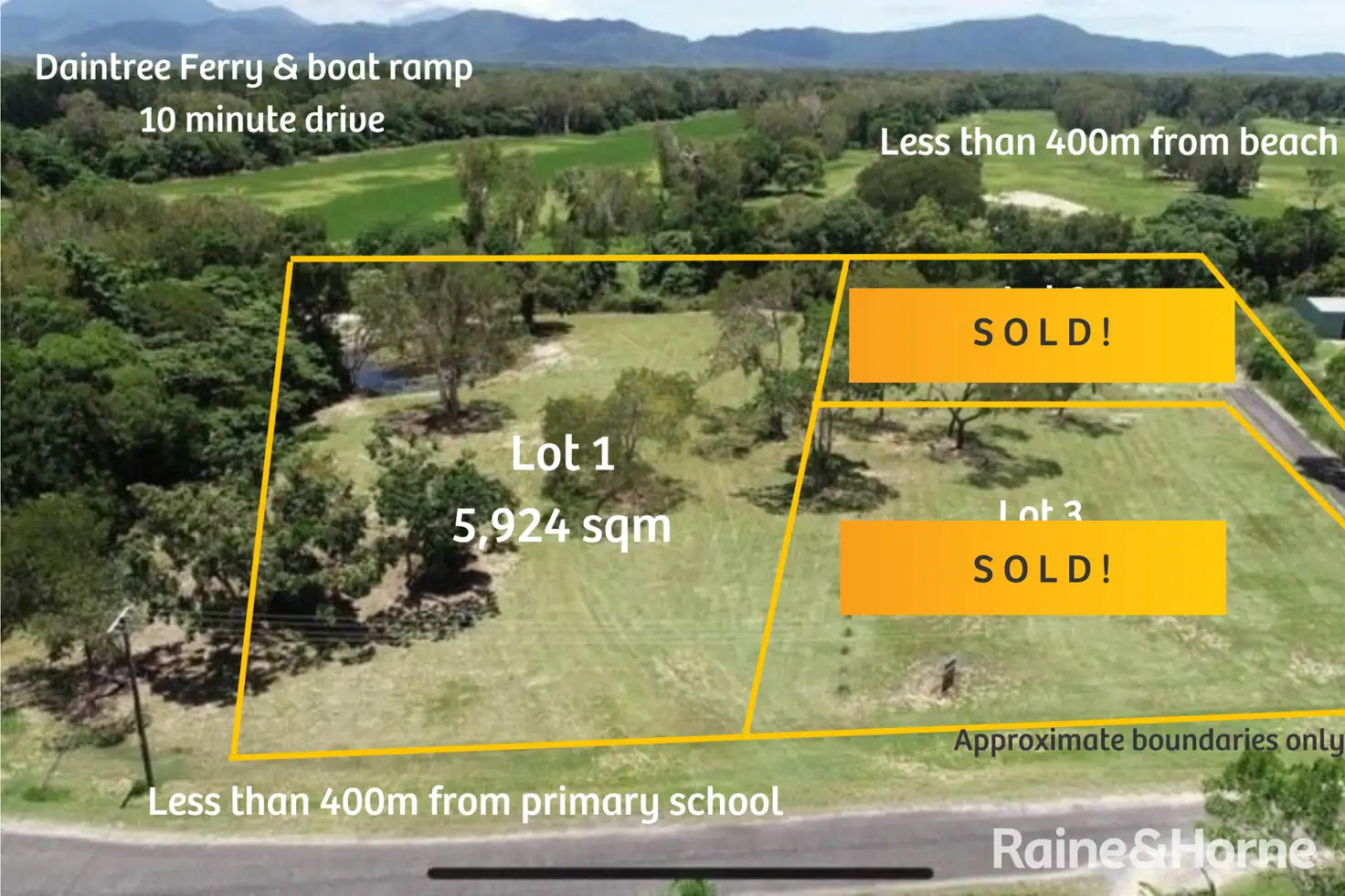 Main view of Homely land listing, 15-17 Bowman Close, Wonga Beach QLD 4873