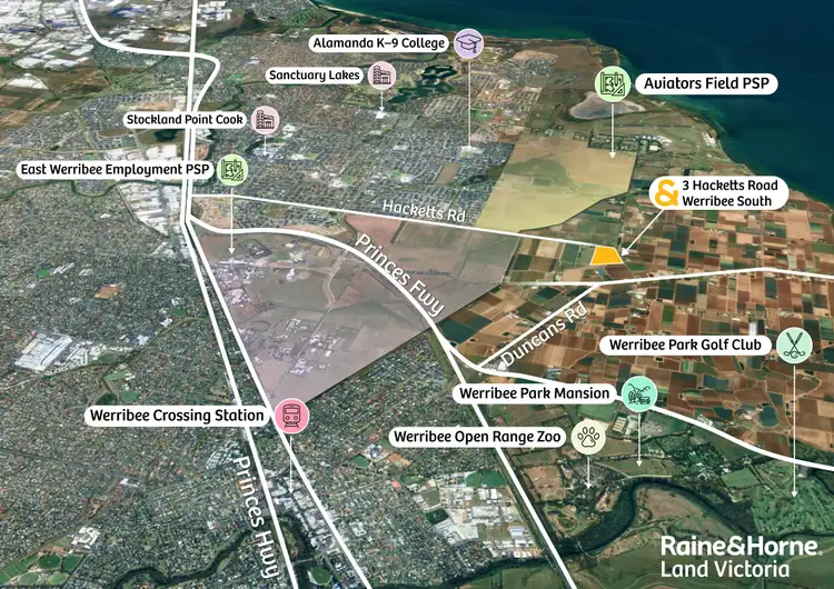 Second view of Homely land listing, 3 Hacketts Road, Werribee South VIC 3030