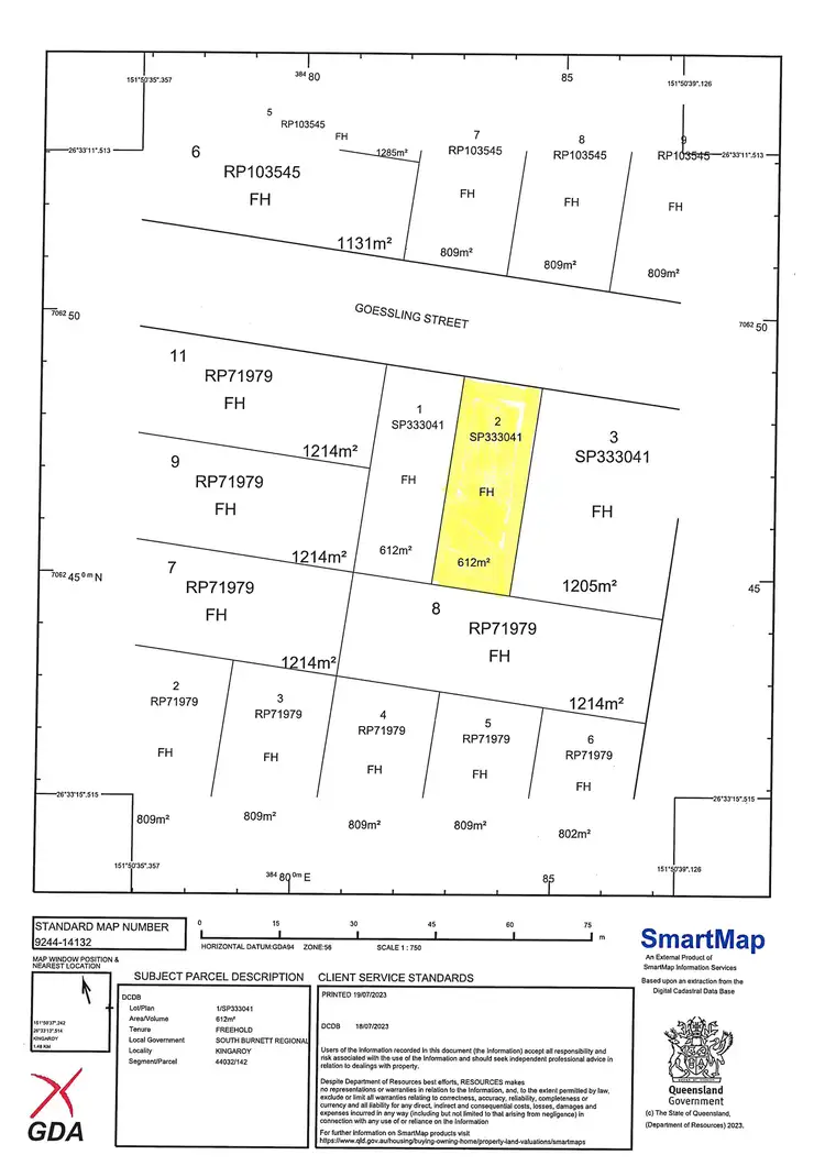 Main view of Homely land listing, LOT Lot 2 Goessling street, Kingaroy QLD 4610