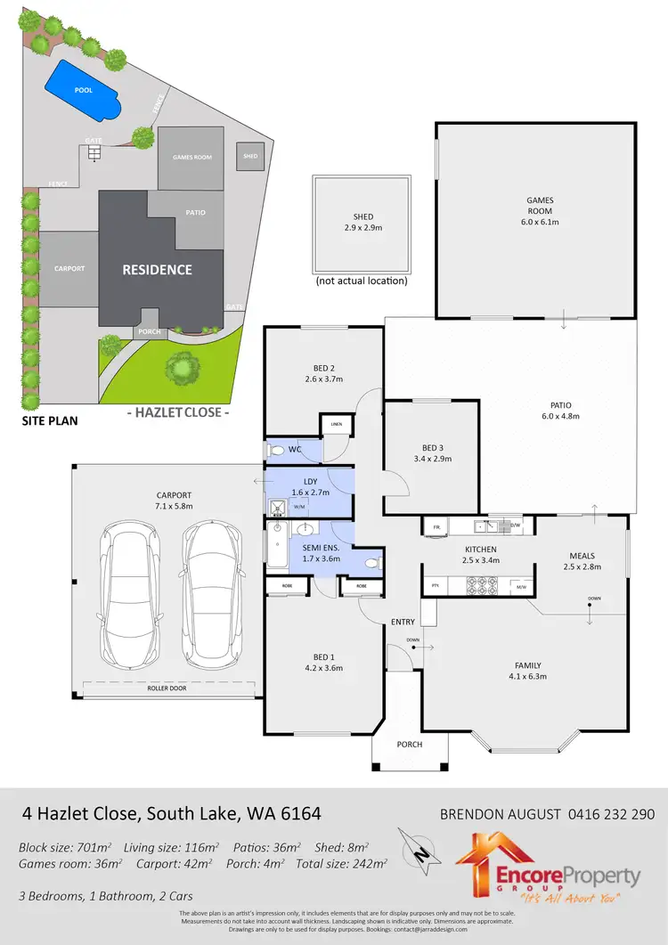 Second view of Homely house listing, 4 Hazlett Close, South Lake WA 6164