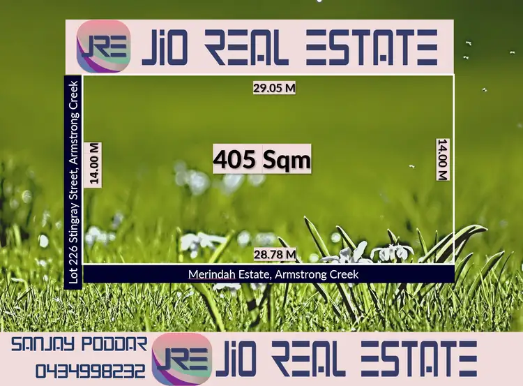 Main view of Homely land listing, LOT 226 Stingray Street, Armstrong Creek VIC 3217