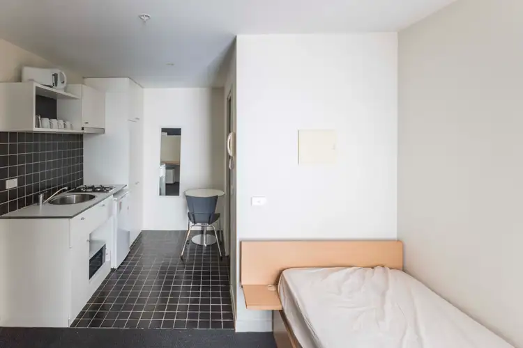 Third view of Homely studio listing, 610/8 Vale Street, North Melbourne VIC 3051