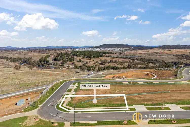 Third view of Homely land listing, 26 Pat Lovell Crescent, Whitlam ACT 2611