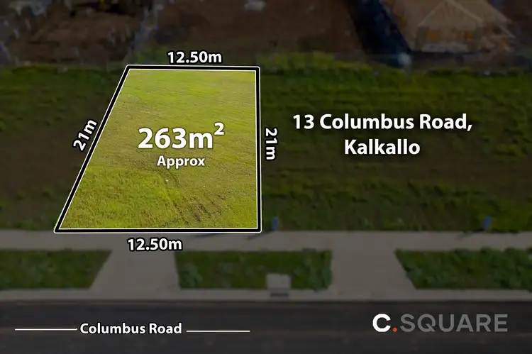 Main view of Homely land listing, 13 Columbus Road, Kalkallo VIC 3064