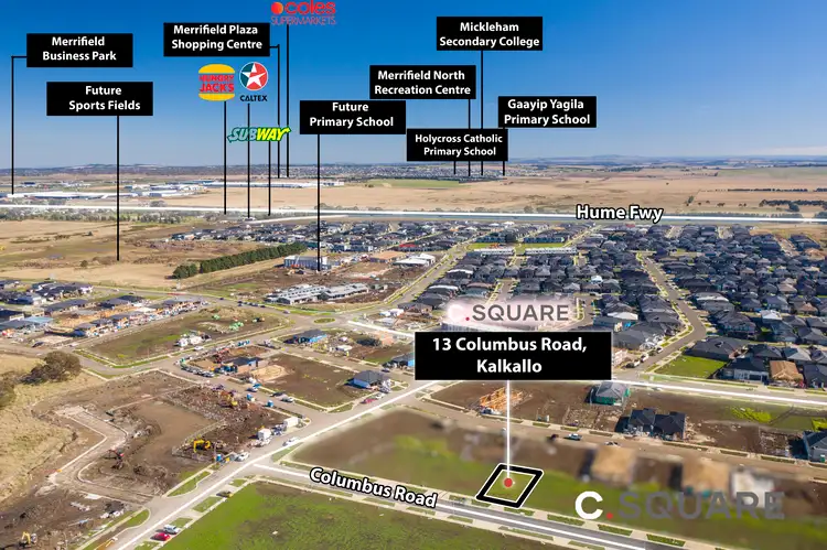 Third view of Homely land listing, 13 Columbus Road, Kalkallo VIC 3064
