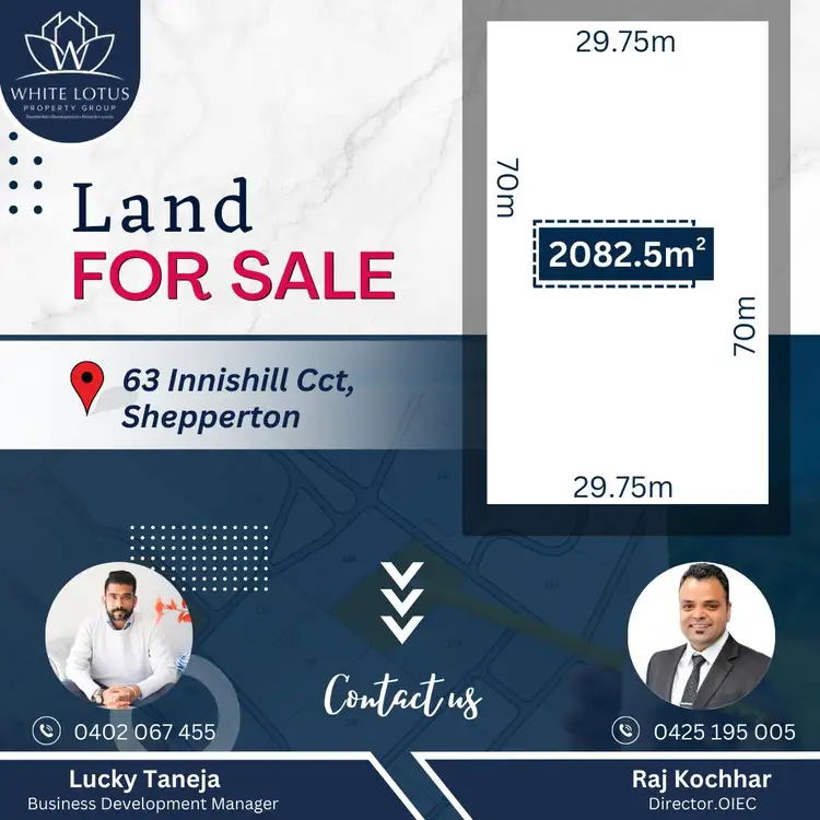 Main view of Homely land listing, 24 innishill Cct, Shepparton North VIC 3631