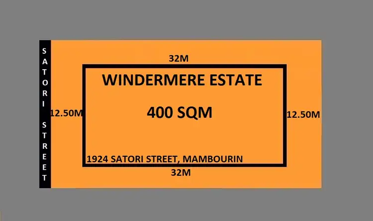 Main view of Homely land listing, Lot 1924 Satori Street, Mambourin VIC 3024