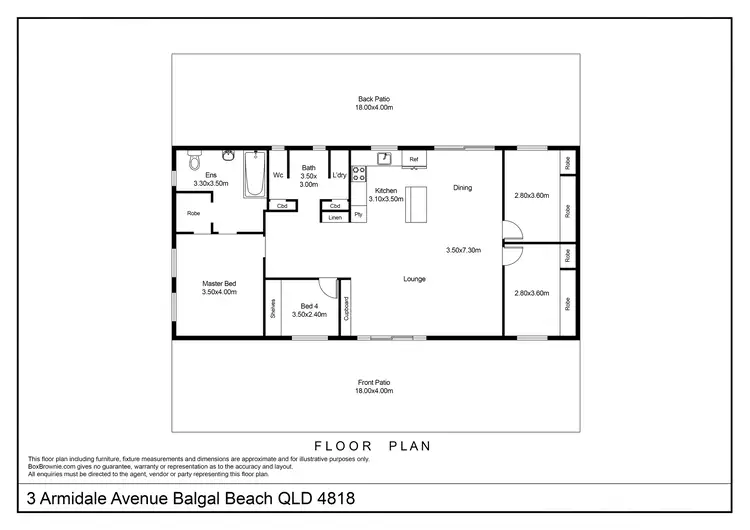 Second view of Homely rural property listing, 3 Armidale Avenue, Balgal Beach QLD 4816