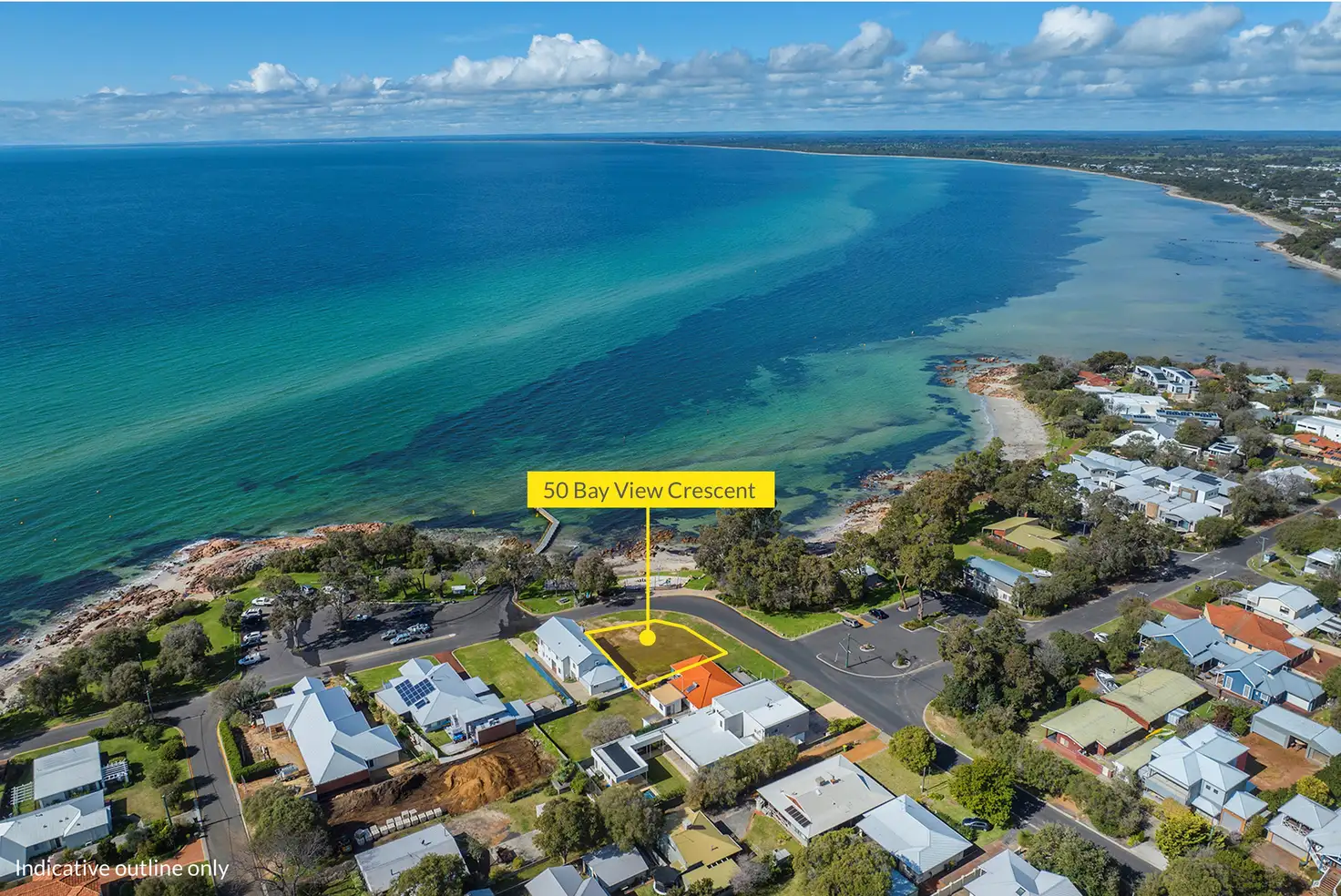 Main view of Homely land listing, 50 Bay View Crescent, Dunsborough WA 6281