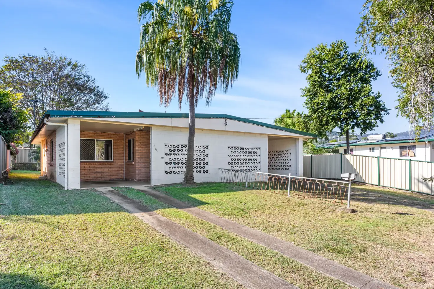 Main view of Homely semi-detached listing, 1&2/321 Blanchfield Street, Koongal QLD 4701