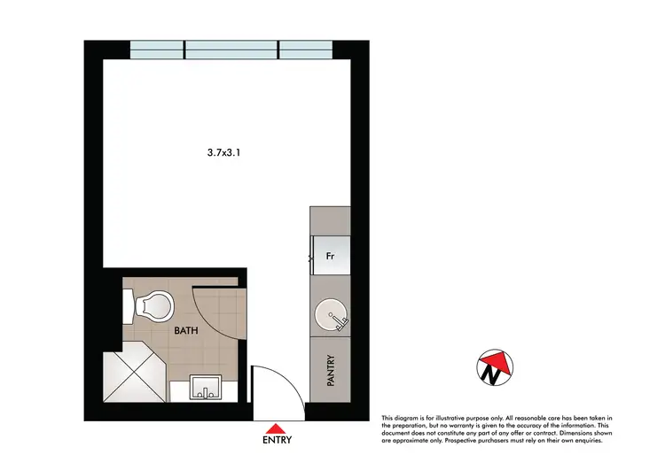 Second view of Homely studio listing, 10/3 Waverley Crescent, Bondi Junction NSW 2022