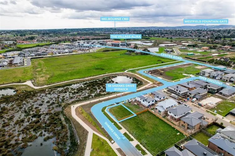 Second view of Homely land listing, 58 Shanks Drive, Berwick VIC 3806