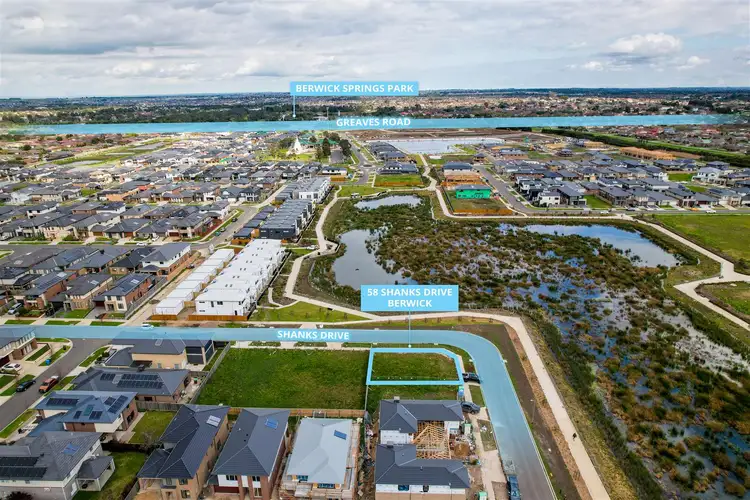 Third view of Homely land listing, 58 Shanks Drive, Berwick VIC 3806