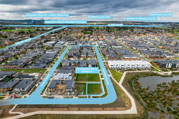 Fourth view of Homely land listing, 58 Shanks Drive, Berwick VIC 3806