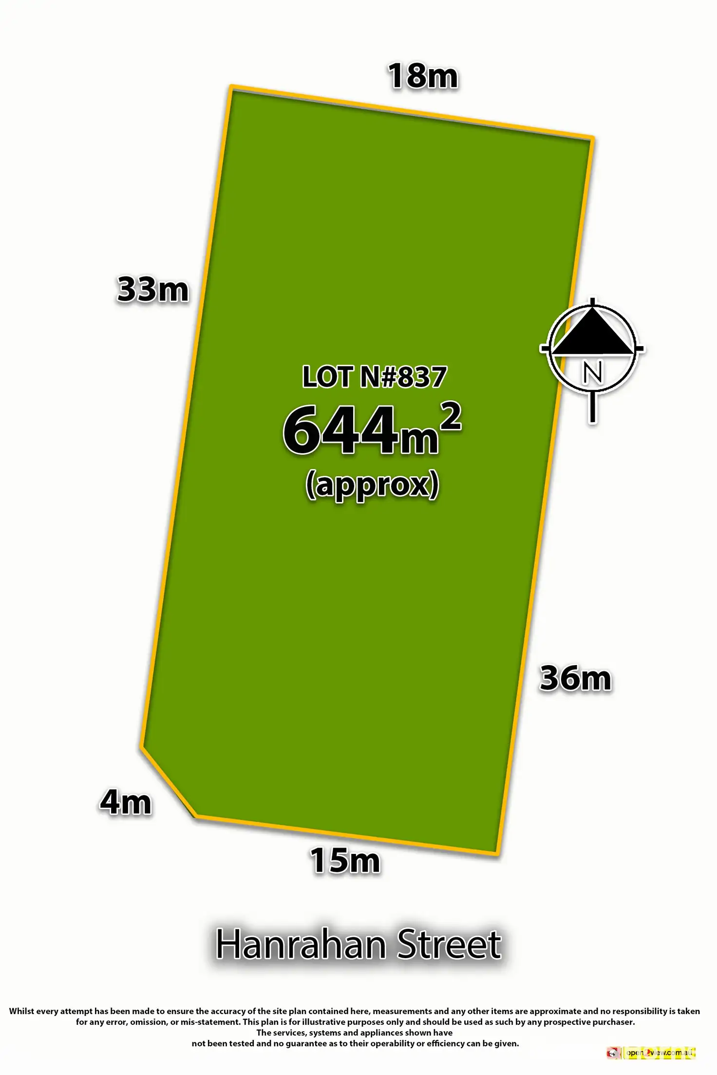 Main view of Homely land listing, 6 Hanrahan Street, Gisborne VIC 3437