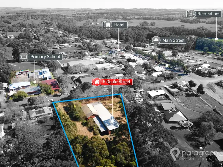 Second view of Homely land listing, 5 Geale Street,, Meeniyan VIC 3956