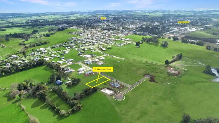 Second view of Homely land listing, 12 Evergreen Vista, Leongatha VIC 3953