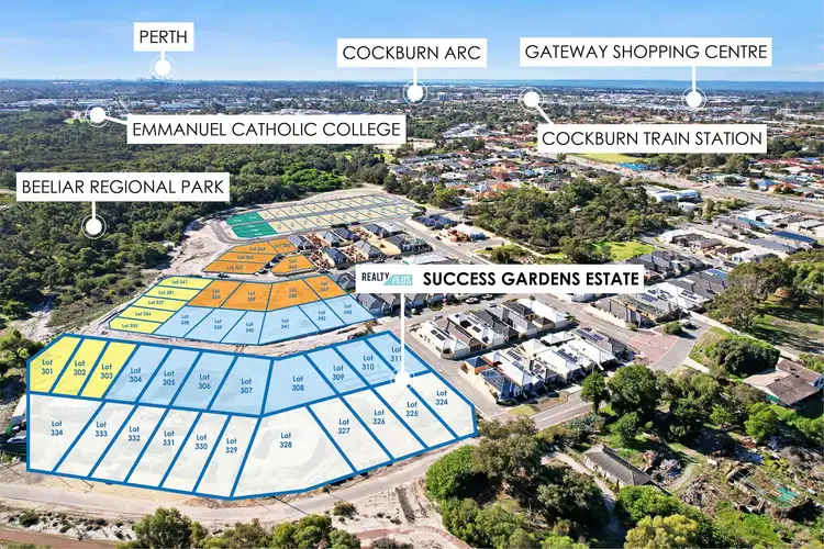 Seventh view of Homely land listing, LOT 332, 155 Branch Circus, Success WA 6164