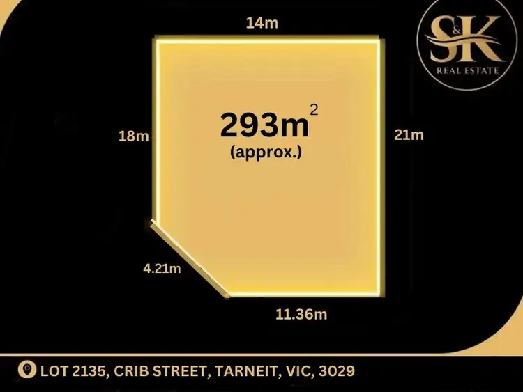 Main view of Homely land listing, Lot 2135 Crib Street, Tarneit VIC 3029