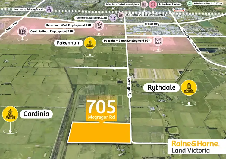 Main view of Homely land listing, 705 Mcgregor Road, Pakenham South VIC 3810