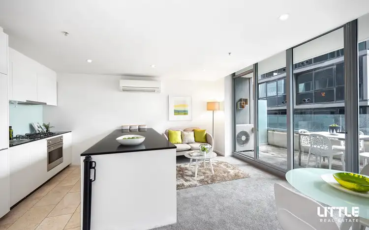 Main view of Homely apartment listing, 1507/8 Downie Street, Melbourne VIC 3000