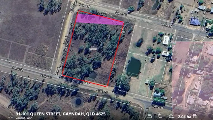 Third view of Homely land listing, 91-101 Queen Street, Gayndah QLD 4625