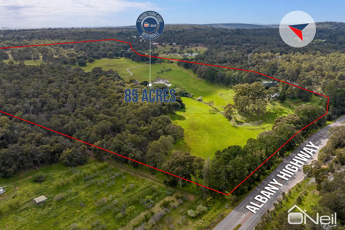 Main view of Homely rural property listing, 11 Narbethong Road, Bedfordale WA 6112