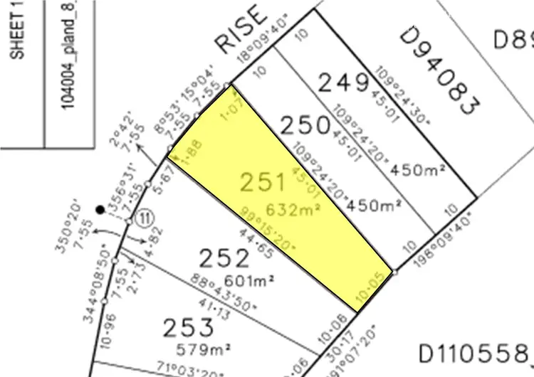 Second view of Homely land listing, 10 Rosella Rise, Mannum SA 5238