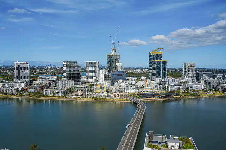 Main view of Homely apartment listing, 2403/18 Footbridge Boulevard, Wentworth Point NSW 2127