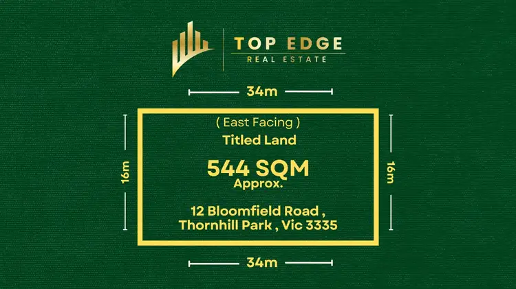 Main view of Homely land listing, 12 Bloomfield Road, Thornhill Park VIC 3335