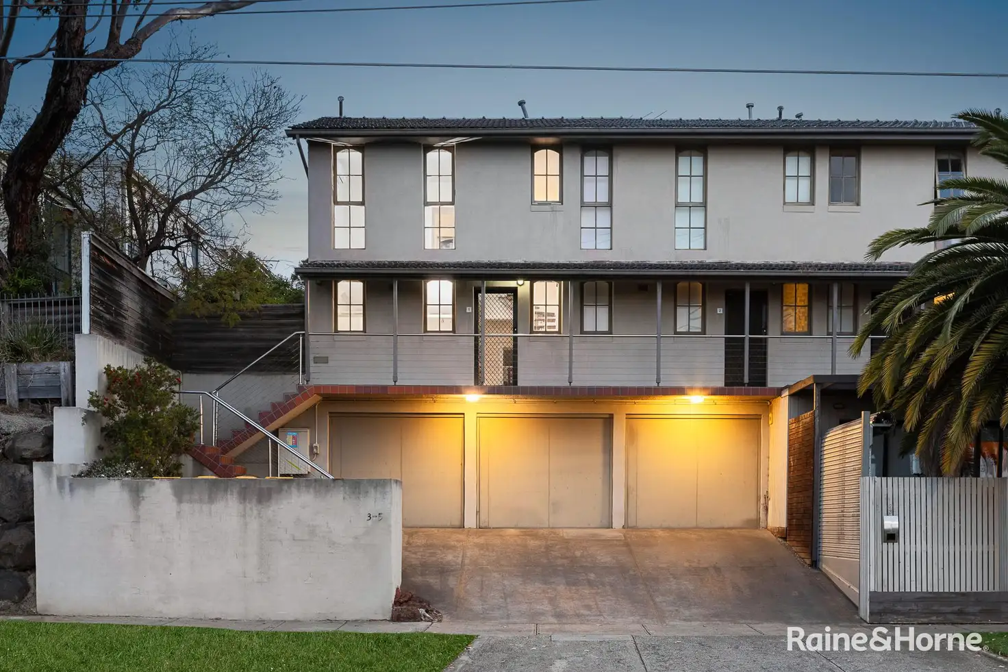 Main view of Homely townhouse listing, 1/3-5 Grandview Avenue, Maribyrnong VIC 3032