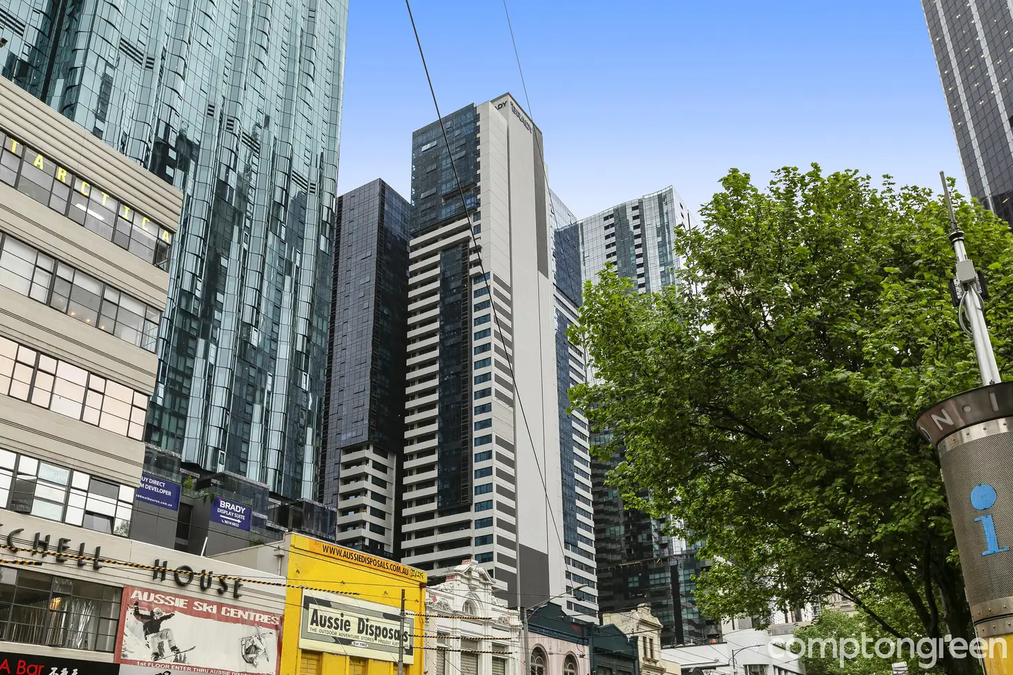 Main view of Homely apartment listing, 2501/8 Sutherland Street, Melbourne VIC 3000
