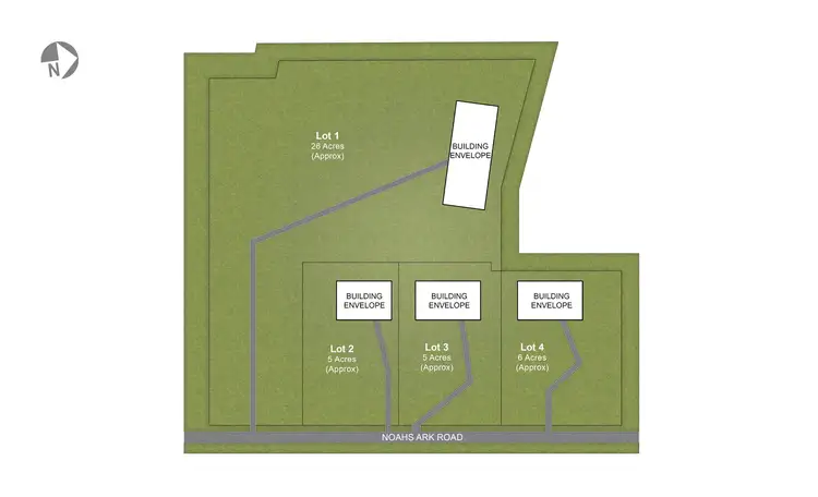Second view of Homely land listing, Lots 1-4 Noahs Ark Road, Ararat VIC 3377