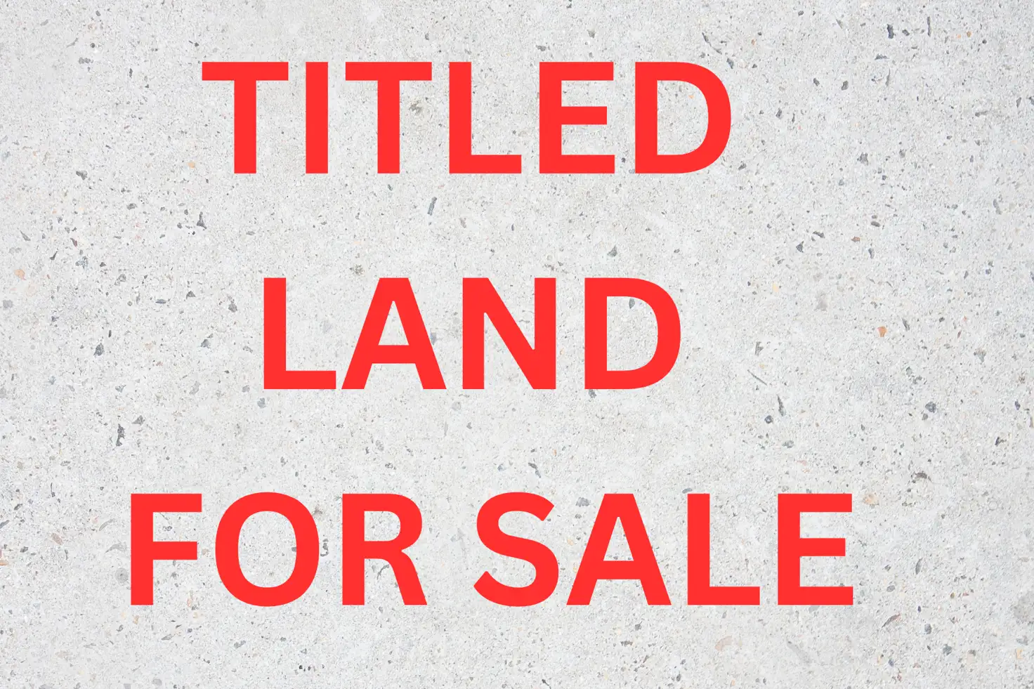 Main view of Homely land listing, Address available on request