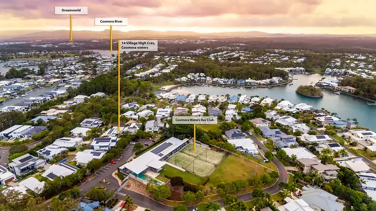 Fifth view of Homely house listing, 14 Village High Crescent, Coomera Waters QLD 4209