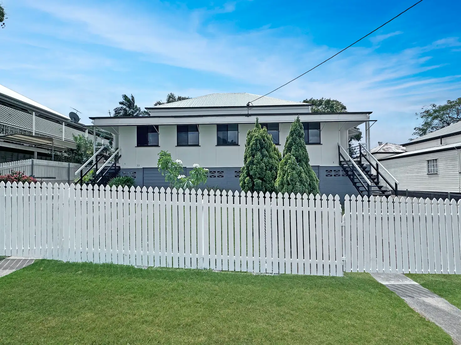 Main view of Homely semi-detached listing, 1 & 2/22 Separation Street, Allenstown QLD 4700