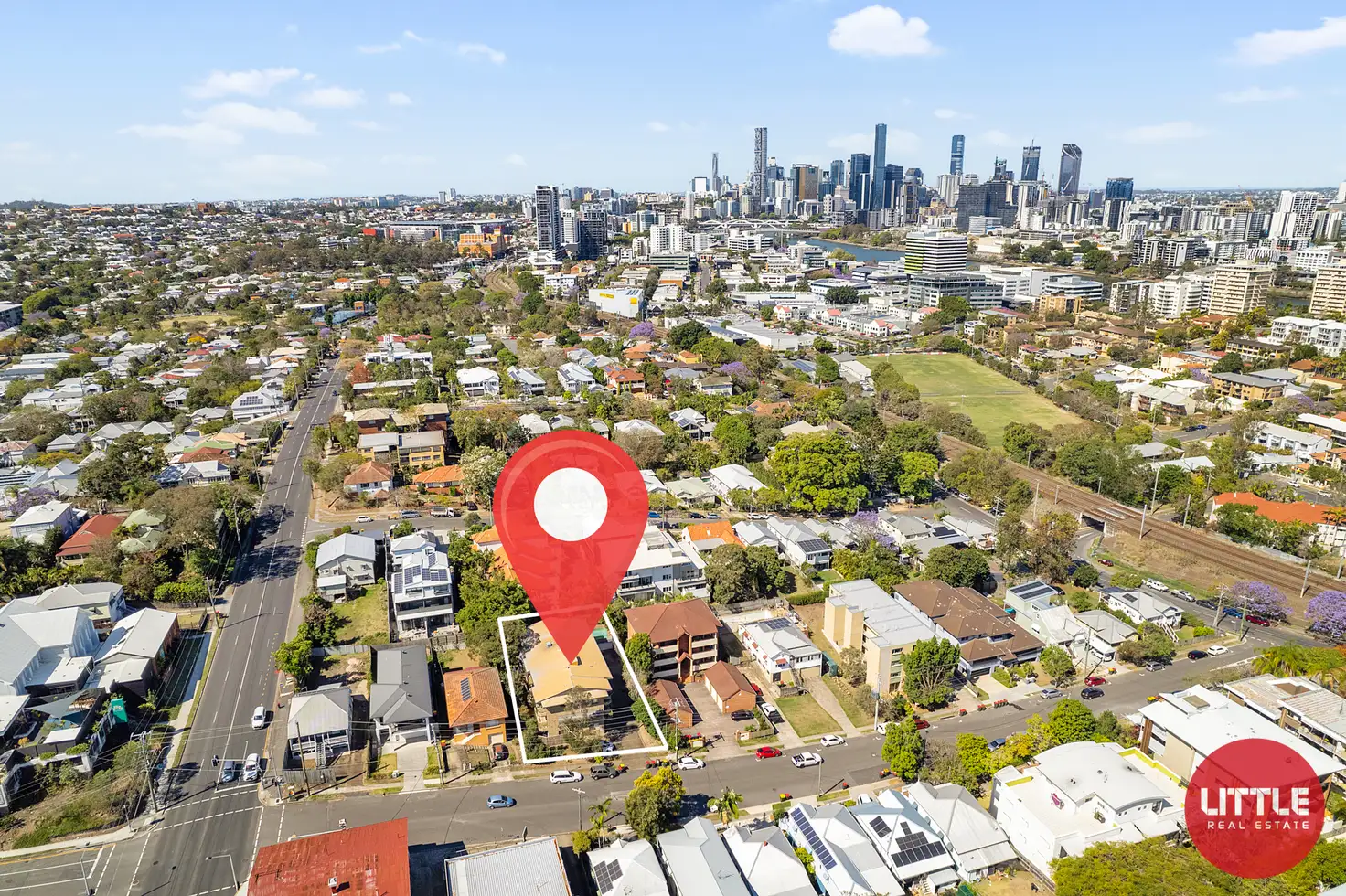 Main view of Homely apartment listing, 2/21 Grimes Street, Auchenflower QLD 4066