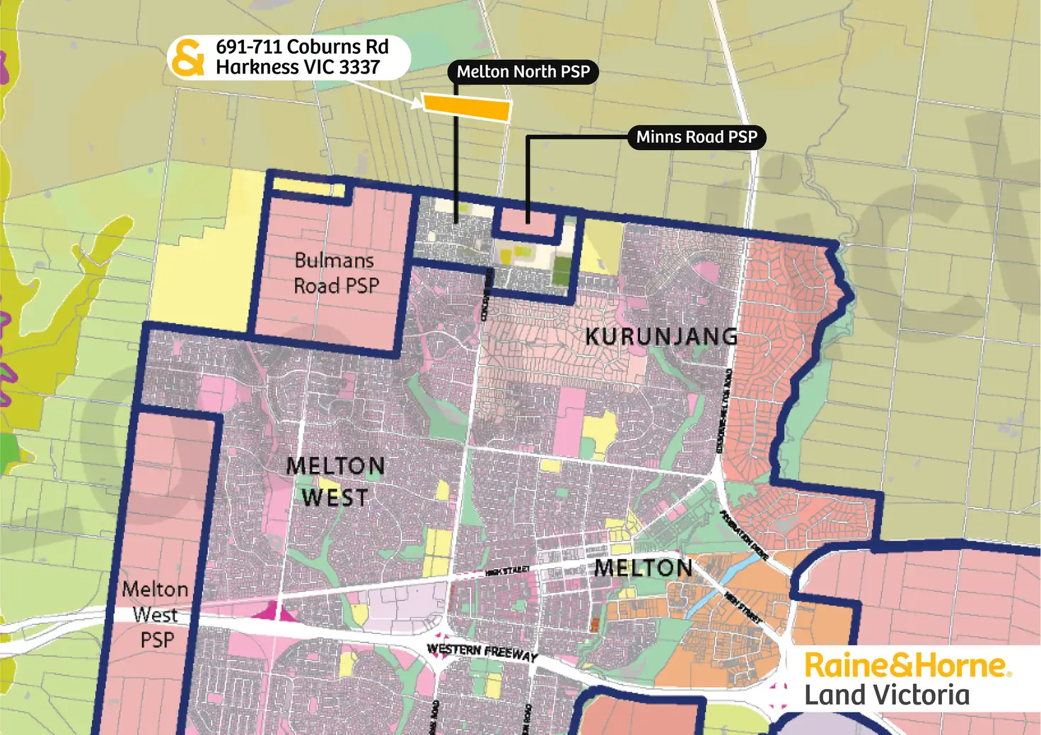 Main view of Homely house listing, 691-711 Coburns Road, Harkness VIC 3337