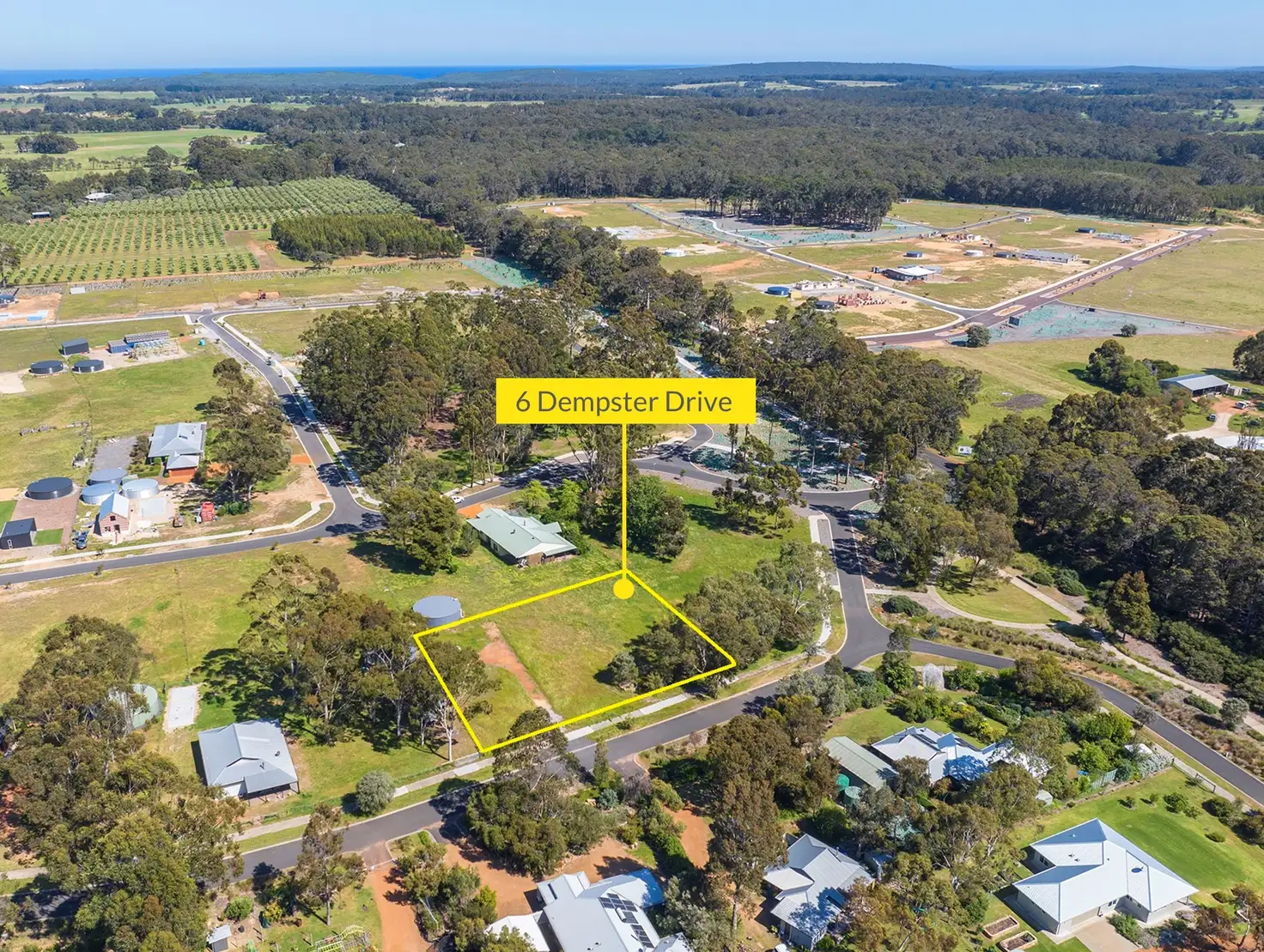Main view of Homely land listing, 6 Dempster Drive, Witchcliffe WA 6286