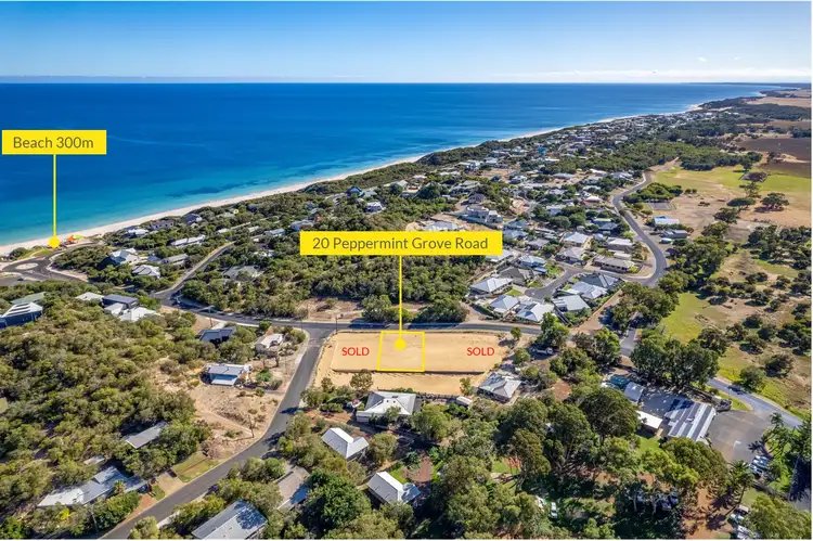 Main view of Homely land listing, 20 Peppermint Grove Road, Peppermint Grove Beach WA 6271