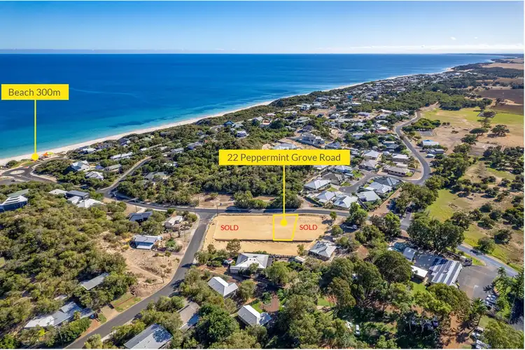 Second view of Homely land listing, 22 Peppermint Grove Road, Peppermint Grove Beach WA 6271