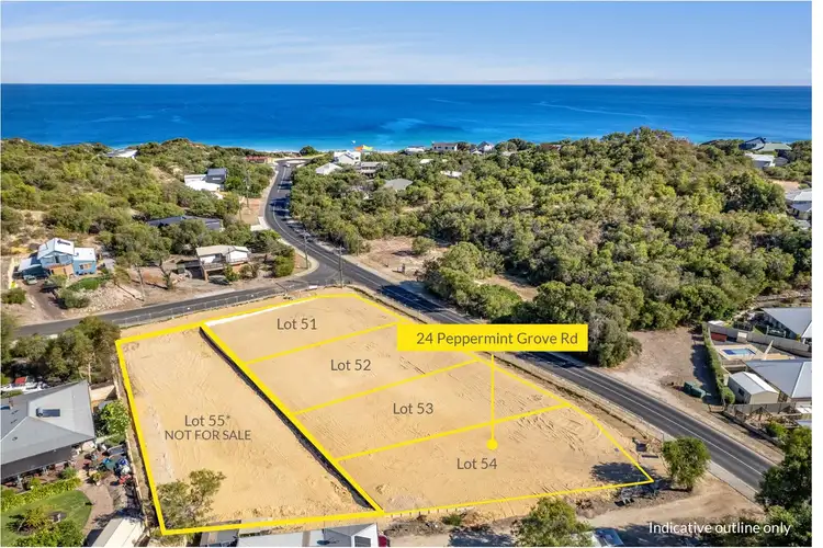 Second view of Homely land listing, 24 Peppermint Grove Road, Peppermint Grove Beach WA 6271