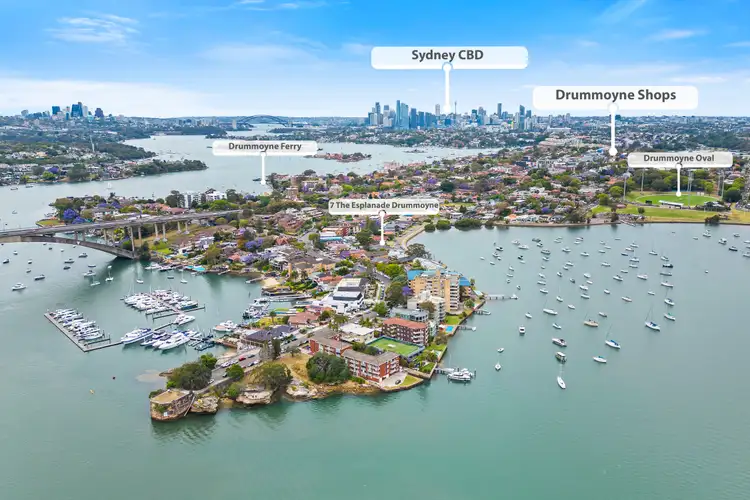 Second view of Homely house listing, 7 The Esplanade, Drummoyne NSW 2047