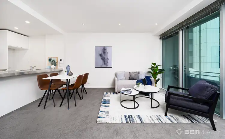 Third view of Homely apartment listing, 1408/620 Collins Street, Melbourne VIC 3000