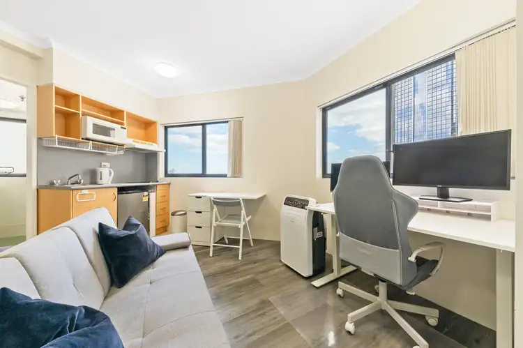 Second view of Homely studio listing, 1404/108 Margaret Street, Brisbane City QLD 4000