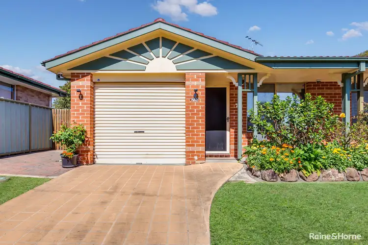Main view of Homely semi-detached listing, 2/210 Maryland Drive, Maryland NSW 2287