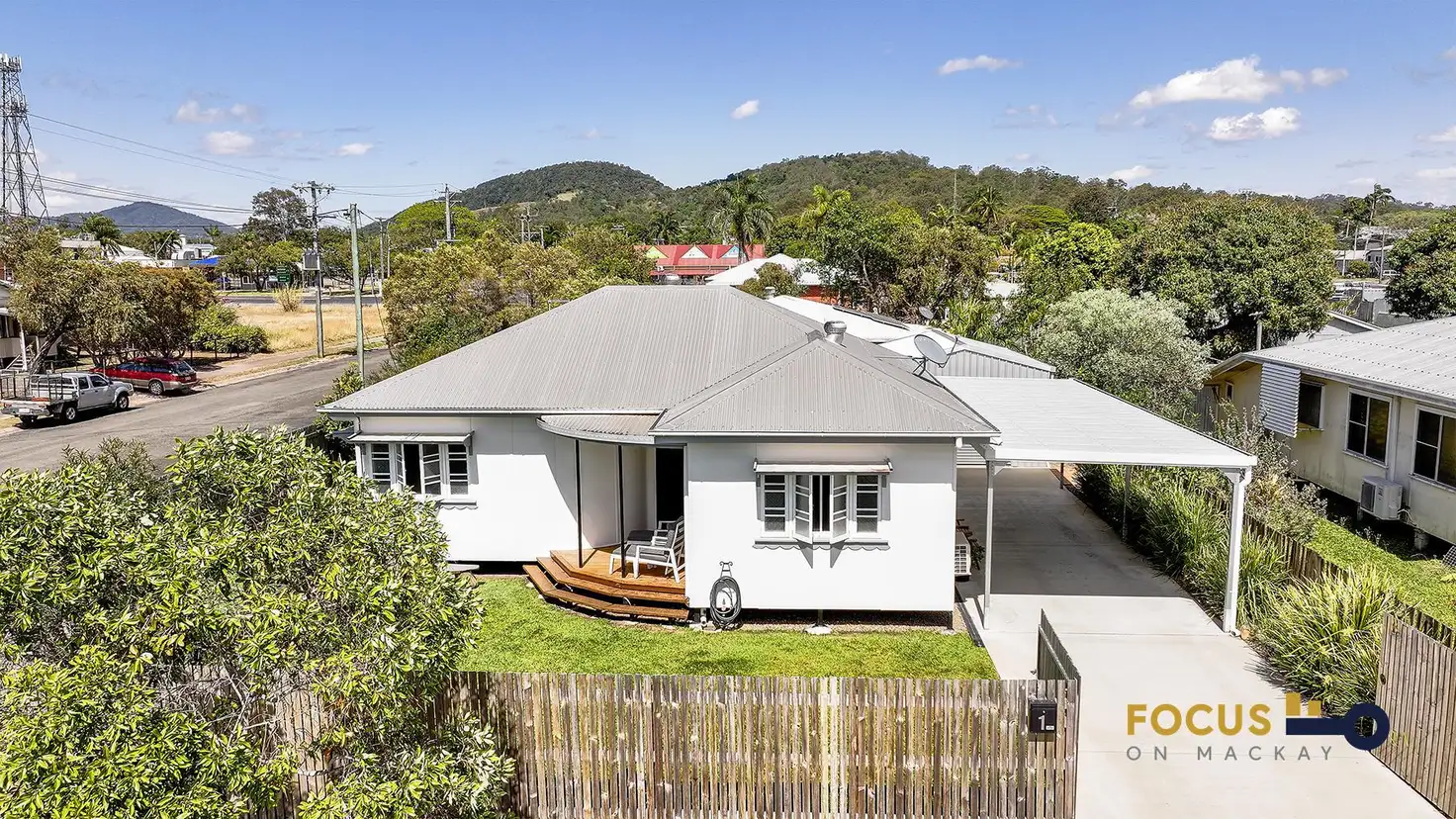 Main view of Homely house listing, 1 Dawson Street, Sarina QLD 4737