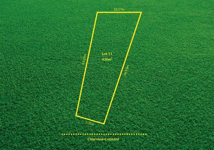 LOT 11, 22 Clearview Crescent, Clearview SA 5085
