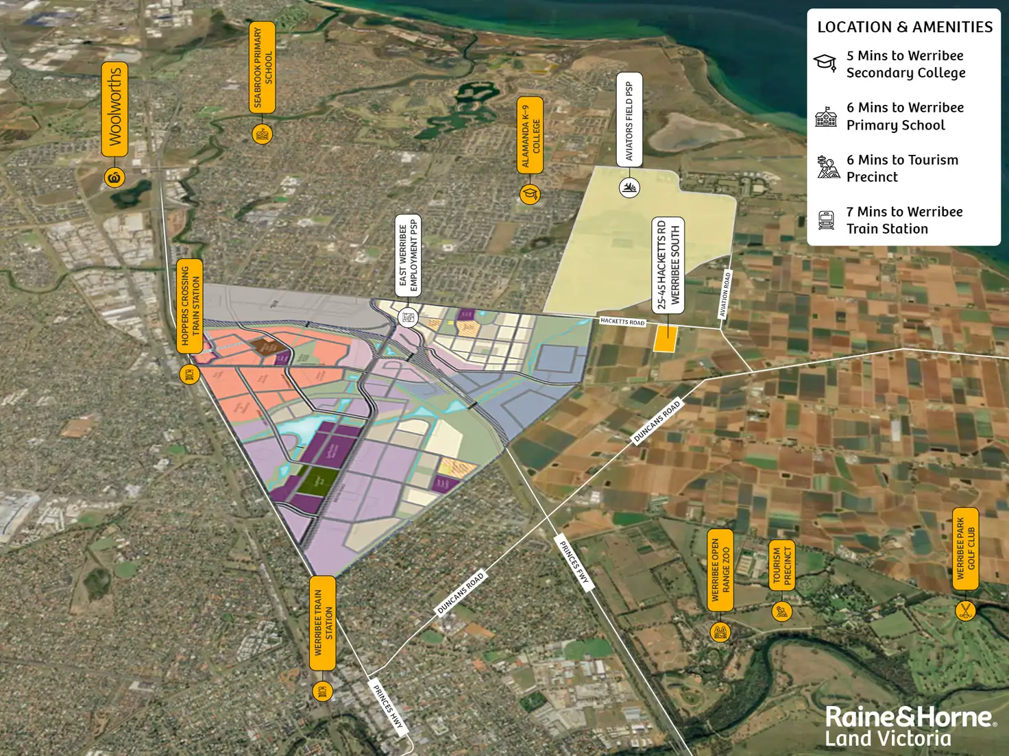 Main view of Homely land listing, 25-45 Hacketts Road, Werribee South VIC 3030