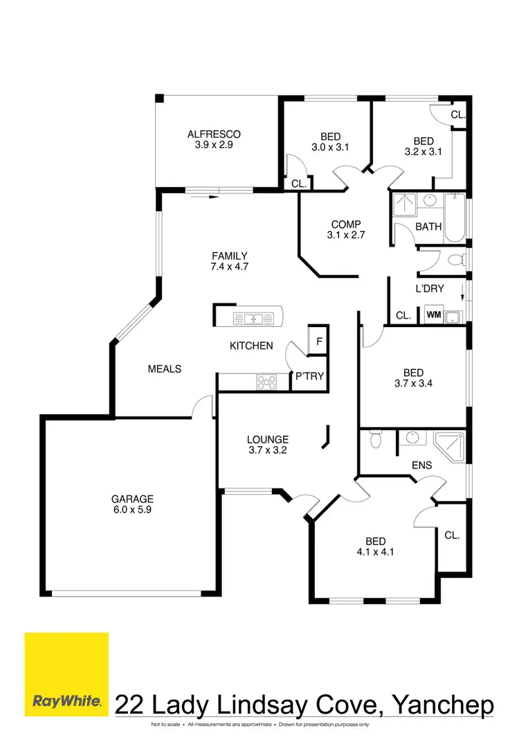 Third view of Homely house listing, 22 Lady Lindsay Cove, Yanchep WA 6035